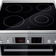 De Bosch HCE754853 fornuis RVS is uitgerust met een inductiekookplaat met 4 pitten