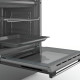 Bosch HXR390E50N rvs gas fornuis - 60 cm. breed