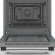 Bosch HXR390E50N rvs gas fornuis - 60 cm. breed