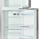 Het interieur van de 161 cm. hoge Bosch KDV29VL30 koelkast RVS-look