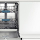 De BOSCH SMD63N22EU vaatwasser onderbouw heeft een capaciteit van 13 standaard couverts