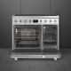 Smeg C92IMX2 inductie fornuis met dubbel oven - rvs