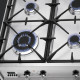 De Smeg C9GMXNL1 heeft een 4,0 kW sterke wokbrander linksvoor