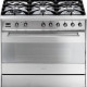 Smeg C9GMXNL1 fornuis roestvrijstaal