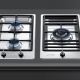 SMEG domino gas kookplaat 30 cm. PDXS30PNL