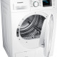 De SAMSUNG warmtepomp droger DV80F5E5HGW is uitgevoerd met een rechtsdraaiende deur