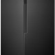 Etna AKV578ZWA side-by-side koelkast - blacksteel 