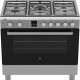 Etna FG190RVS design fornuis - roestvrijstaal - 90 cm. breed