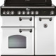Falcon Classic Deluxe 90 keramisch fornuis wit