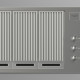Fulgor milano FOBQ 803 G X inbouw gas barbecue - rvs