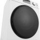 Fraai is het strakke design gecombineerd met de zwarte rond deur op de Hisense WFEH9014VA wasmachine