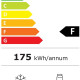 Inventum RKV551B retro jaren 50 koelkast - zwart