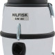 Nilfisk GM80C stofzuiger chroom - tonnetje