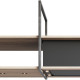 Novy 15010 afzuigkap eiland - Pureline Frame 120 cm Zwart