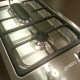 SMEG domino gas kookplaat 30 cm. PDXS30PNL