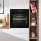 Pelgrim O560MAT inbouw matzwart oven