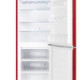 Schneider SCB300VR retro jaren 50 koelkast - rood SCB300VR koelkast