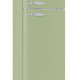 Schneider SCDD208VVA retro jaren 50 koelkast - groen
