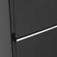 Siemens KG49N4XAF blacksteel koelkast