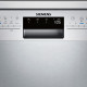 Siemens SN236I00NE vrijstaande vaatwasser met besteklade - rvs-look
