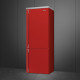 Smeg FA490RR5 koelkast - rood - Portofino