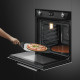 Smeg SFP6925NPZE1 inbouw oven met pyrolyse - zwart - Victoria serie