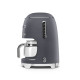 Smeg DCF02GREU filter koffiemachine - lei grijs