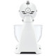 Smeg SMF13WHEU keukenmachine - volledig wit met glazen mengkom