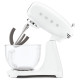 Smeg SMF13WHEU keukenmachine - volledig wit met glazen mengkom