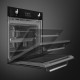 Smeg SOP6902S2PN inbouw combi-stoomoven - zwart