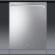 Door de roestvrijstalen deur en kenmerkende SMEG stanggreep is deze vaatwasser perfect te combineren met andere SMEG Classici apparaten