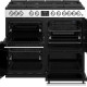 Het interieur van het Stoves Precision DX S1000DF GTG EU SS rvs fornuis