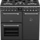 De Stoves Richmond DX S900DF EU CB Ant antraciet fornuis is voorzien van drie ovens