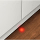 De InfoLight functie geeft de status van het programma weer door middel van een lampje op de vloer