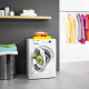 Het design van de Zanussi ZWF81463WH mag ook zeker benoemd worden bij deze wasmachine