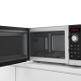 Bosch FFL023MS2 vrijstaande magnetron - zwart/rvs