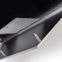 Novy 7612 wand afzuigkap - zwart - 120 cm. breed