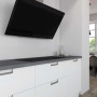 Novy 7835 afzuigkap wand zwart