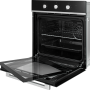Etna OM165ZT inbouw oven roestvrijstaal