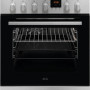 Vrijstaand AEG CKB64415BM gasfornuis met elektrische oven en gaskookplaat