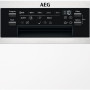 AEG FEE74716PM inbouw vaatwasser met besteklade - half geintegreerd