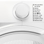 AEG LR63142 wasmachine ProSense met 10 kg vulgewicht
