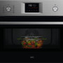 AEG OO5NK40M inbouw oven met magnetron - roestvrijstaal