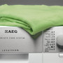 Het bedieningspaneel van de Aeg T76389NIH warmtepomp droger