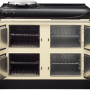 Aga ER3 110 4-deurs fornuis inductie - warme AGA - met gietijzeren ovens