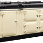 Design AGA ER3 170 5-deurs fornuis met warme ovens en geïntegreerde timer en kookplaat functies