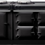 AGA ER3 170 5-deurs elektrisch fornuis met grote 170 cm breedte en duurzame gietijzeren ovens