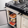 Aga ER3 170 5-deurs kookplaat met drie vaste kookstanden: ontdooien, warmhouden, sudderen