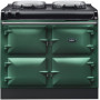 AGA R3 4-oven fornuis in kleur British Racing Green met vier ovens