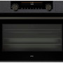 De Atag CS46121D is een inbouw combi-stoomoven in de kleur blacksteel 